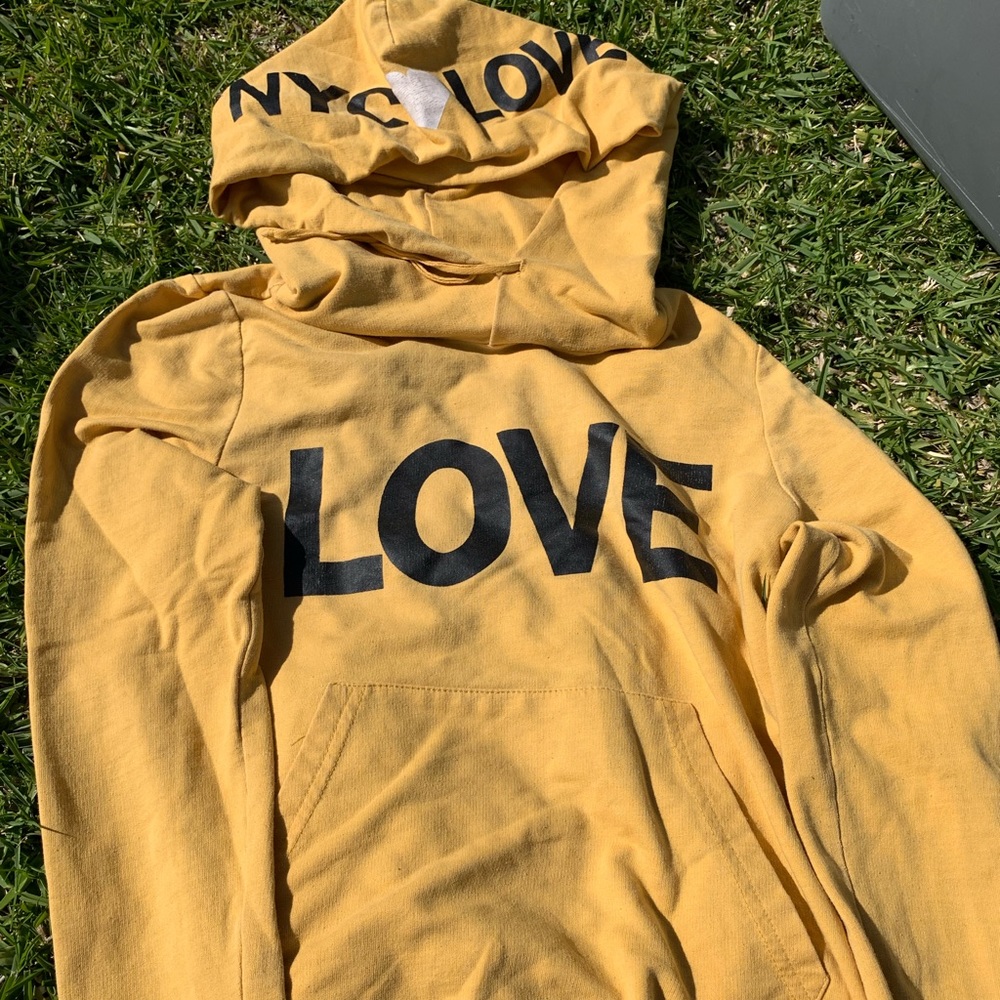 Yellow Hoodie